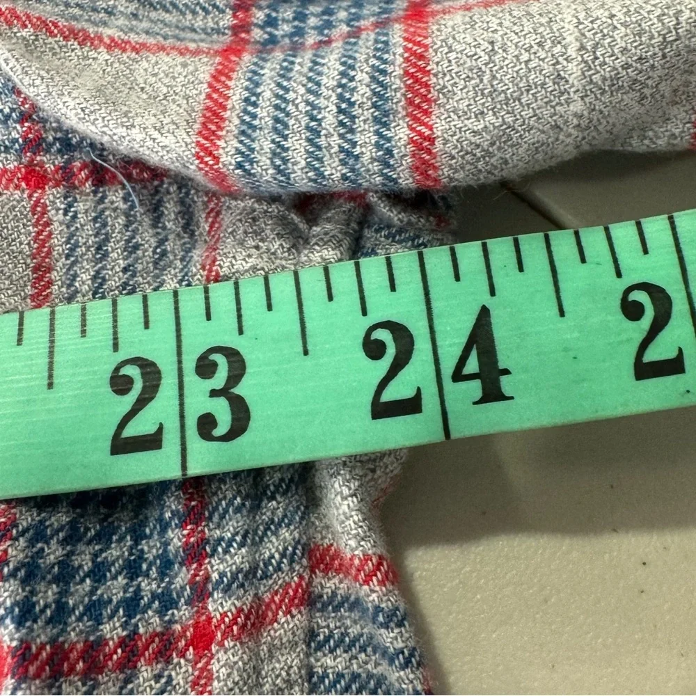 NWT J.Crew Men Plaid Button‎ Down Flannel Shirt Size XL